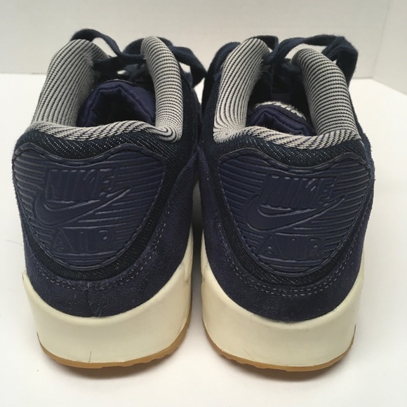 Nike Air Max Women’s Size 8 Blue denim Jean Shoes - Picture 3 of 5